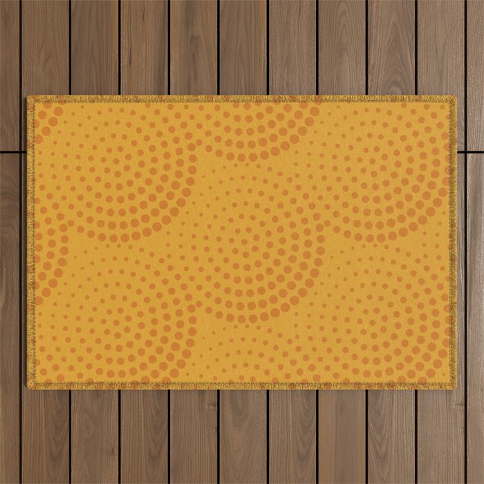 Ochre Sun Outdoor Rug Gallery Image 1