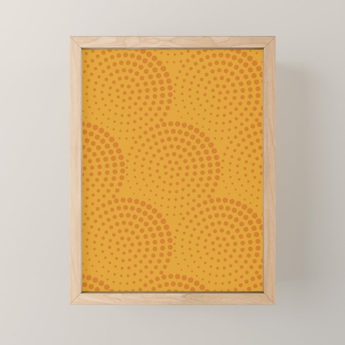 Ochre Sun Mini Art Print Gallery Image 1