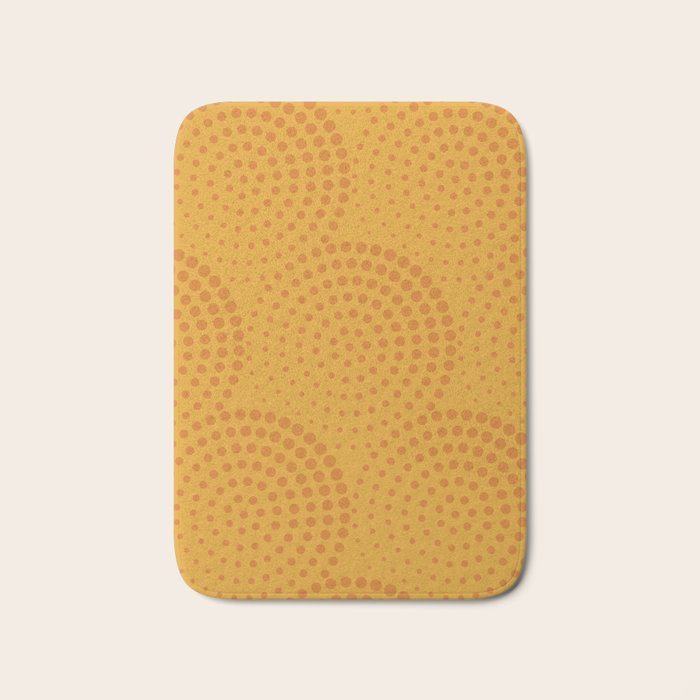 Ochre Sun Bath Mat Gallery Image 1
