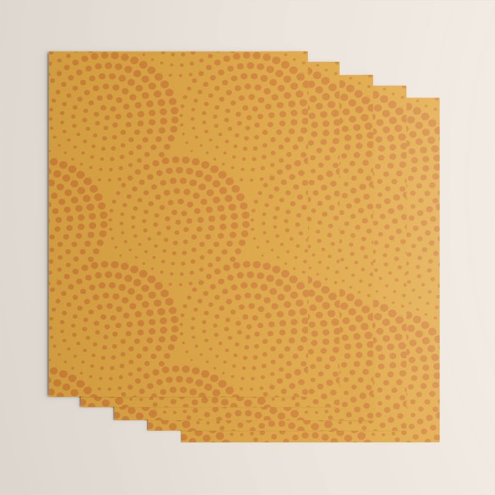 Ochre Sun Wrapping Paper Gallery Image 3