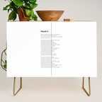 Psalm 91 Credenza Gallery Image 1