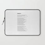 Psalm 91 Laptop Sleeve Gallery Image 1