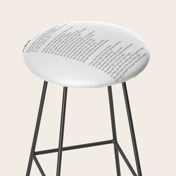 Psalm 91 Stool Gallery Image 2