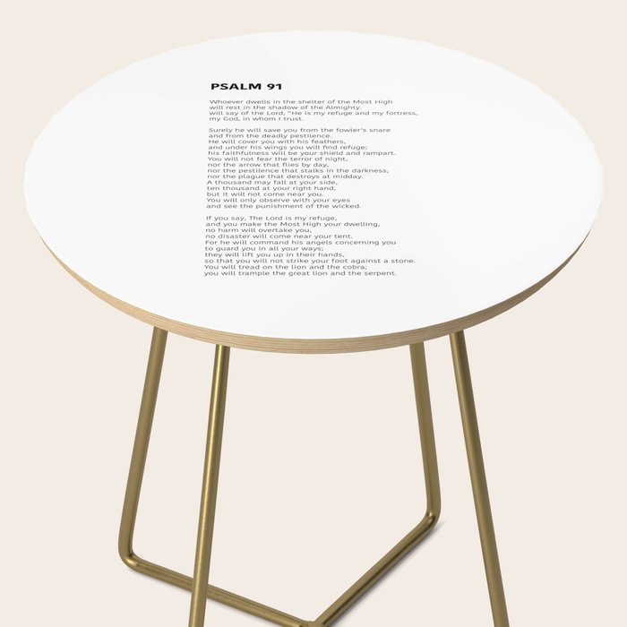Psalm 91 Side Table Gallery Image 2