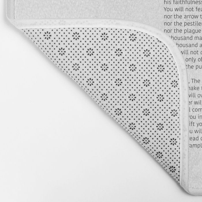 Psalm 91 Bath Mat Gallery Image 2