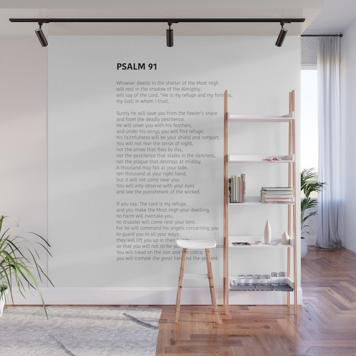 Psalm 91 Wall Mural Gallery Image 1