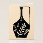 Minimal Abstract Art Vase 19 Stationery Card Gallery Image 2