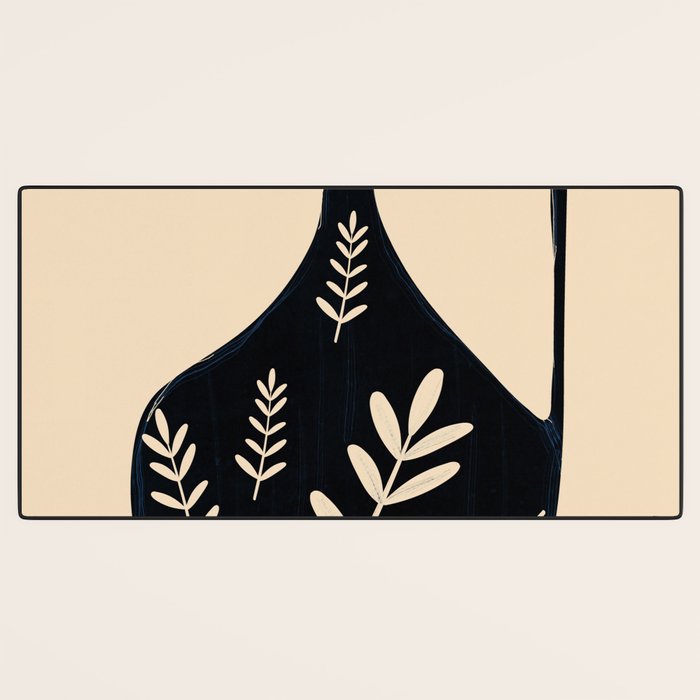 Minimal Abstract Art Vase 19 Desk Mat Gallery Image 3