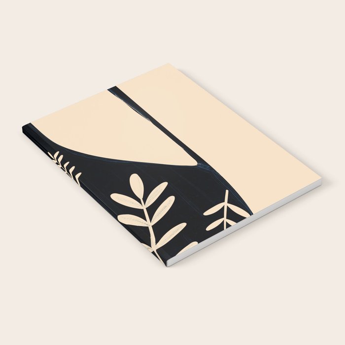 Minimal Abstract Art Vase 19 Notebook Gallery Image 2