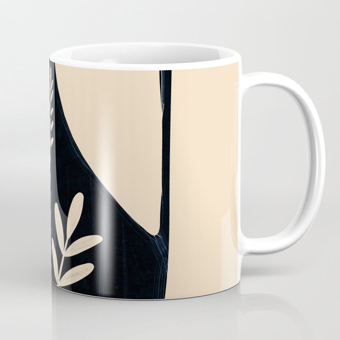 Minimal Abstract Art Vase 19 Coffee Mug Gallery Image 1