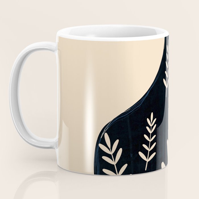 Minimal Abstract Art Vase 19 Coffee Mug Gallery Image 3