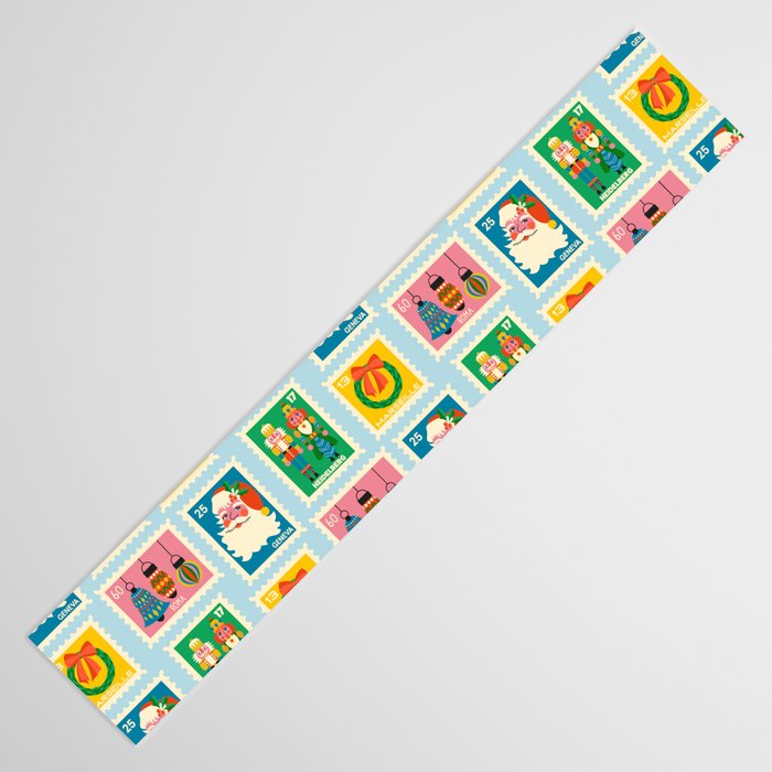 Christmas Stamps Table Runner Gallery Image 3