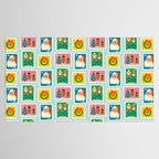 Christmas Stamps Tablecloth Gallery Image 2