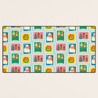 Christmas Stamps Desk Mat Gallery Image 3