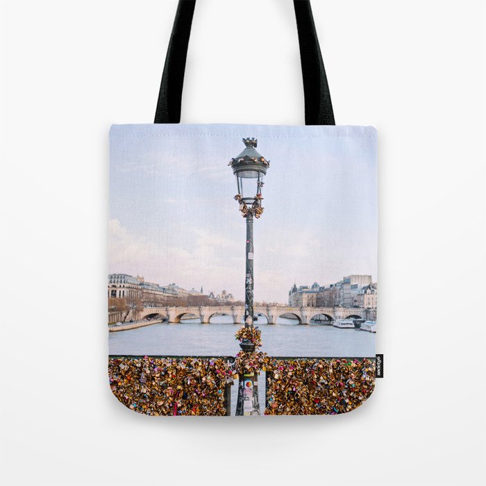 Love Locks - Paris Photography Tote Bag Gallery Image 1