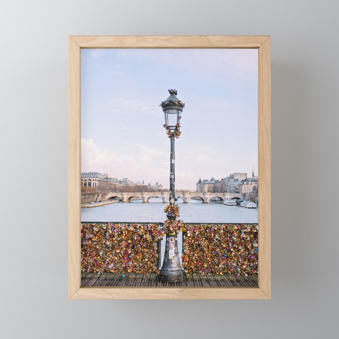 Love Locks - Paris Photography Mini Art Print Gallery Image 1