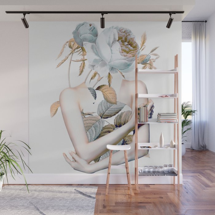 Inner beauty-collage 2 Wall Mural Gallery Image 1