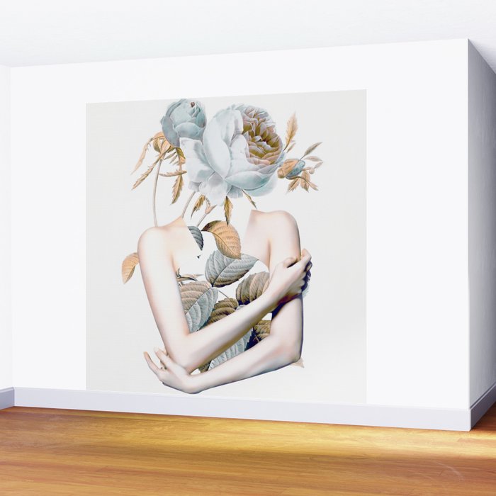 Inner beauty-collage 2 Wall Mural Gallery Image 2