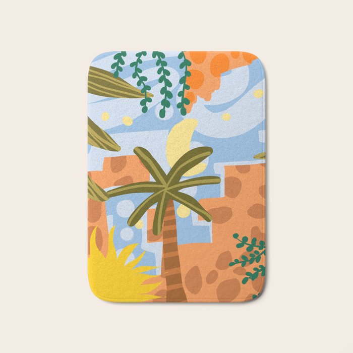 A Beautiful Day Begins With A Beautiful Mindset Bath Mat Gallery Image 1