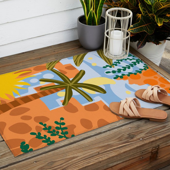 A Beautiful Day Begins With A Beautiful Mindset Outdoor Rug Gallery Image 2
