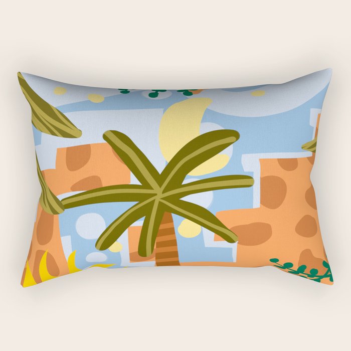A Beautiful Day Begins With A Beautiful Mindset Rectangular Pillow Gallery Image 1