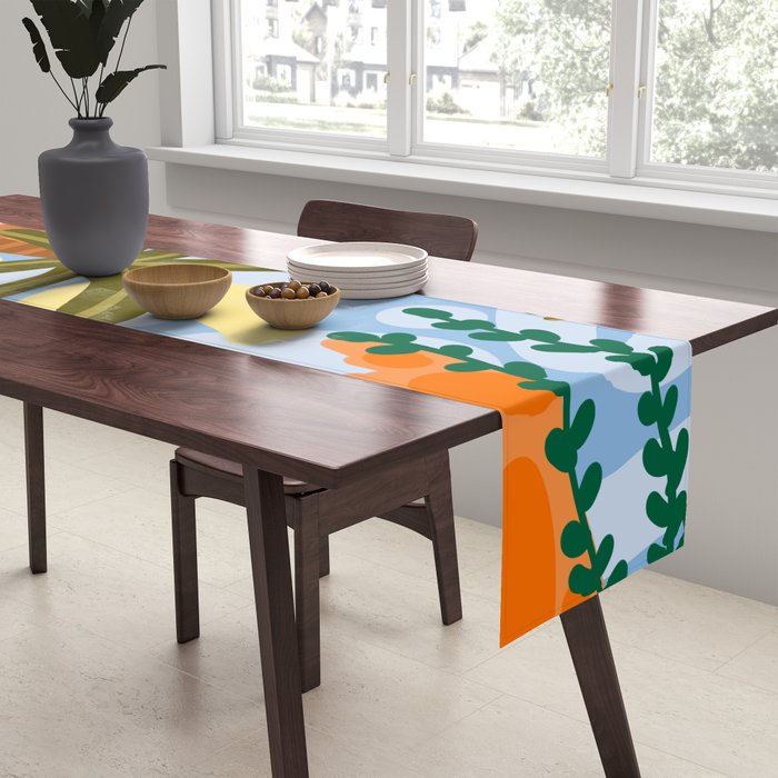 A Beautiful Day Begins With A Beautiful Mindset Table Runner Gallery Image 2