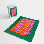 Never, Never Give Up Jigsaw Puzzle Gallery Image 2