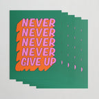 Never, Never Give Up Wrapping Paper Gallery Image 3