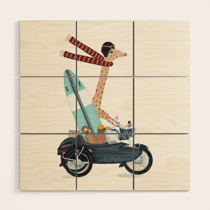 surf trip Wood Wall Art Gallery Image 1