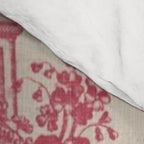Antique 19th Century Romantic Pastoral French Toile de Jouy Comforter Gallery Image 4