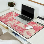 Antique 19th Century Romantic Pastoral French Toile de Jouy Desk Mat Gallery Image 2