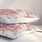 Antique 19th Century Romantic Pastoral French Toile de Jouy Pillow Sham Gallery Image 3