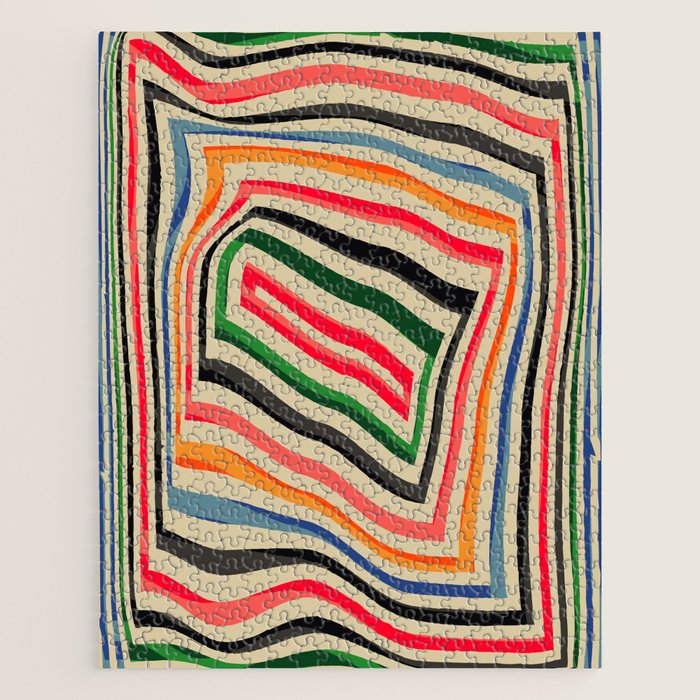 abstract lines Jigsaw Puzzle Gallery Image 1