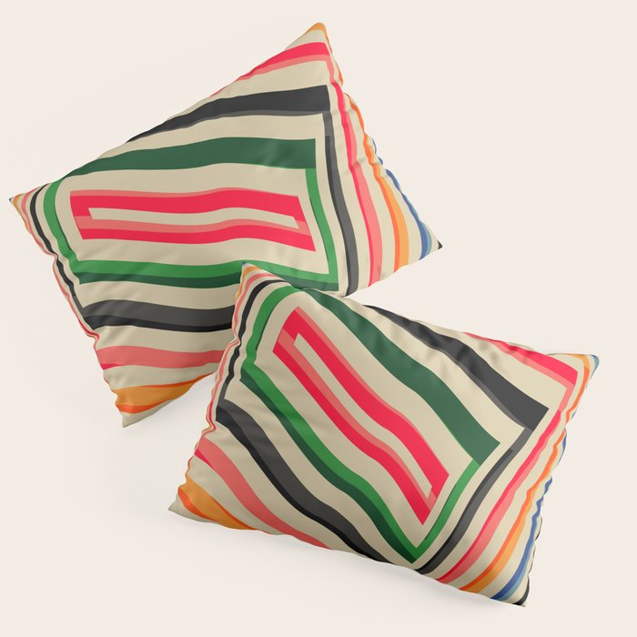 abstract lines Pillow Sham Gallery Image 3
