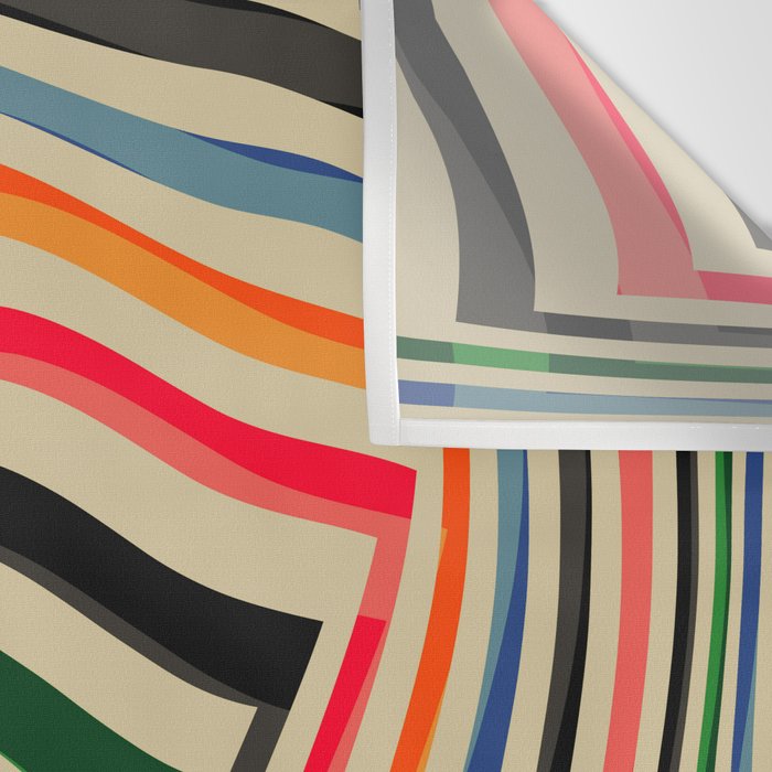abstract lines Wall Tapestry Gallery Image 3