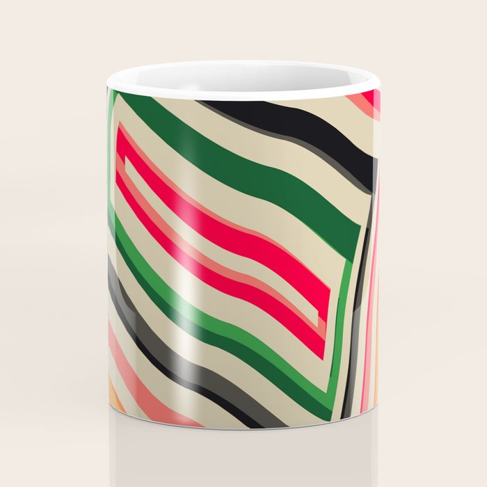 abstract lines Coffee Mug Gallery Image 4