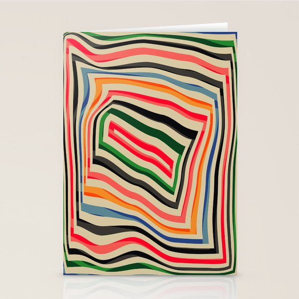 abstract lines Stationery Card Gallery Image 2