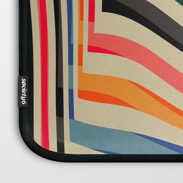 abstract lines Laptop Sleeve Gallery Image 3
