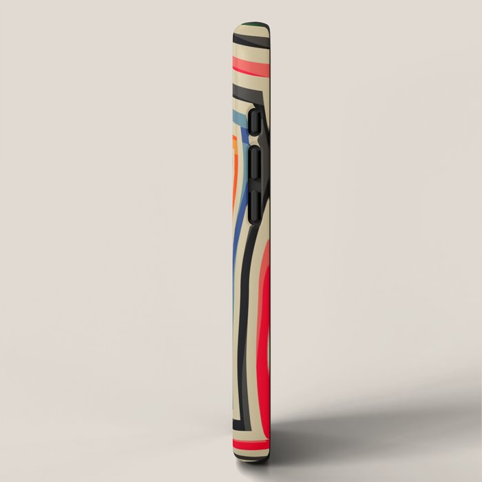 abstract lines iPhone Case Gallery Image 2