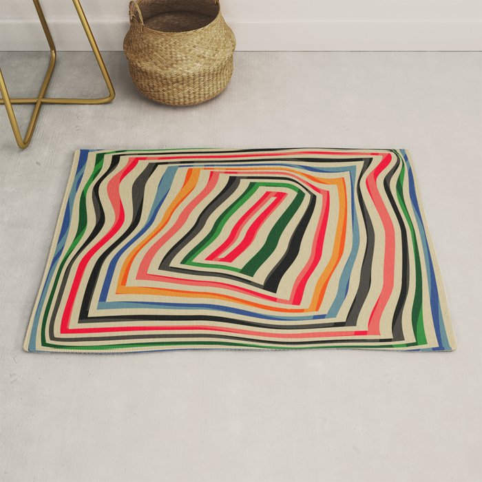 abstract lines Rug Gallery Image 1