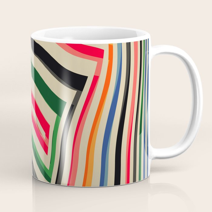 abstract lines Coffee Mug Gallery Image 1