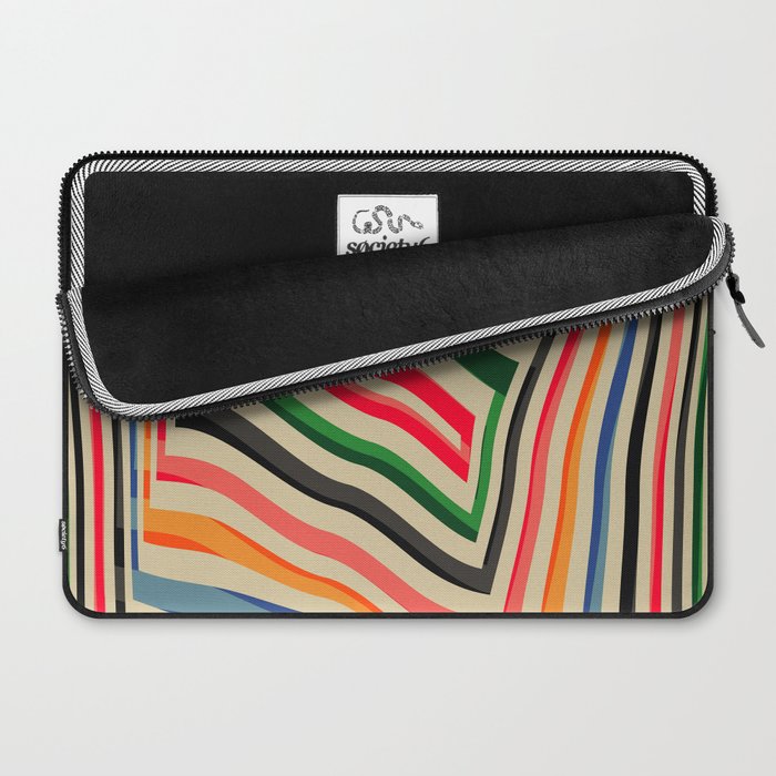 abstract lines Laptop Sleeve Gallery Image 2
