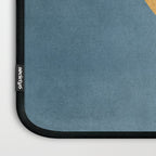 Halfmoon Colorblock - Gold Blue Laptop Sleeve Gallery Image 3