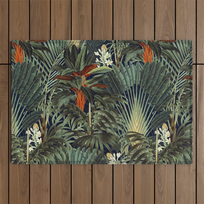 Midnight Forest  Outdoor Rug Gallery Image 1