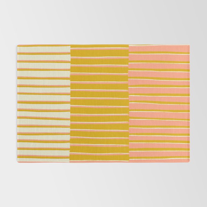 Peach, Tulip & Cream | PATTERN 09: The Retro Edition Rug Gallery Image 2