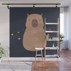 Capybara Universe Wall Mural Gallery Image 1