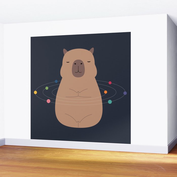 Capybara Universe Wall Mural Gallery Image 2