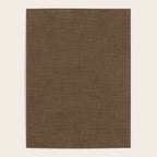Cozy Linen Effect in Coffee Liqueur Brown Poster Gallery Image 4