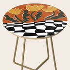Vintage Poppy plaid Side Table Gallery Image 2