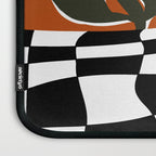 Vintage Poppy plaid Laptop Sleeve Gallery Image 3